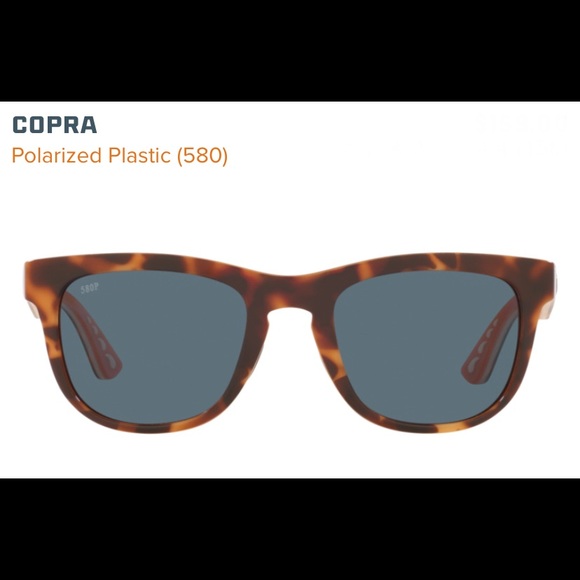 Costa Accessories - Costa Del Mar- Copra Sunglasses